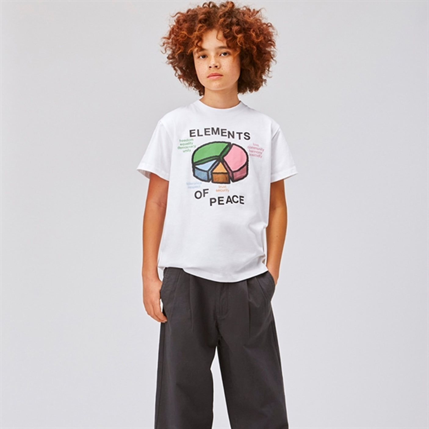 Molo Peace Chart Roxo T-shirt