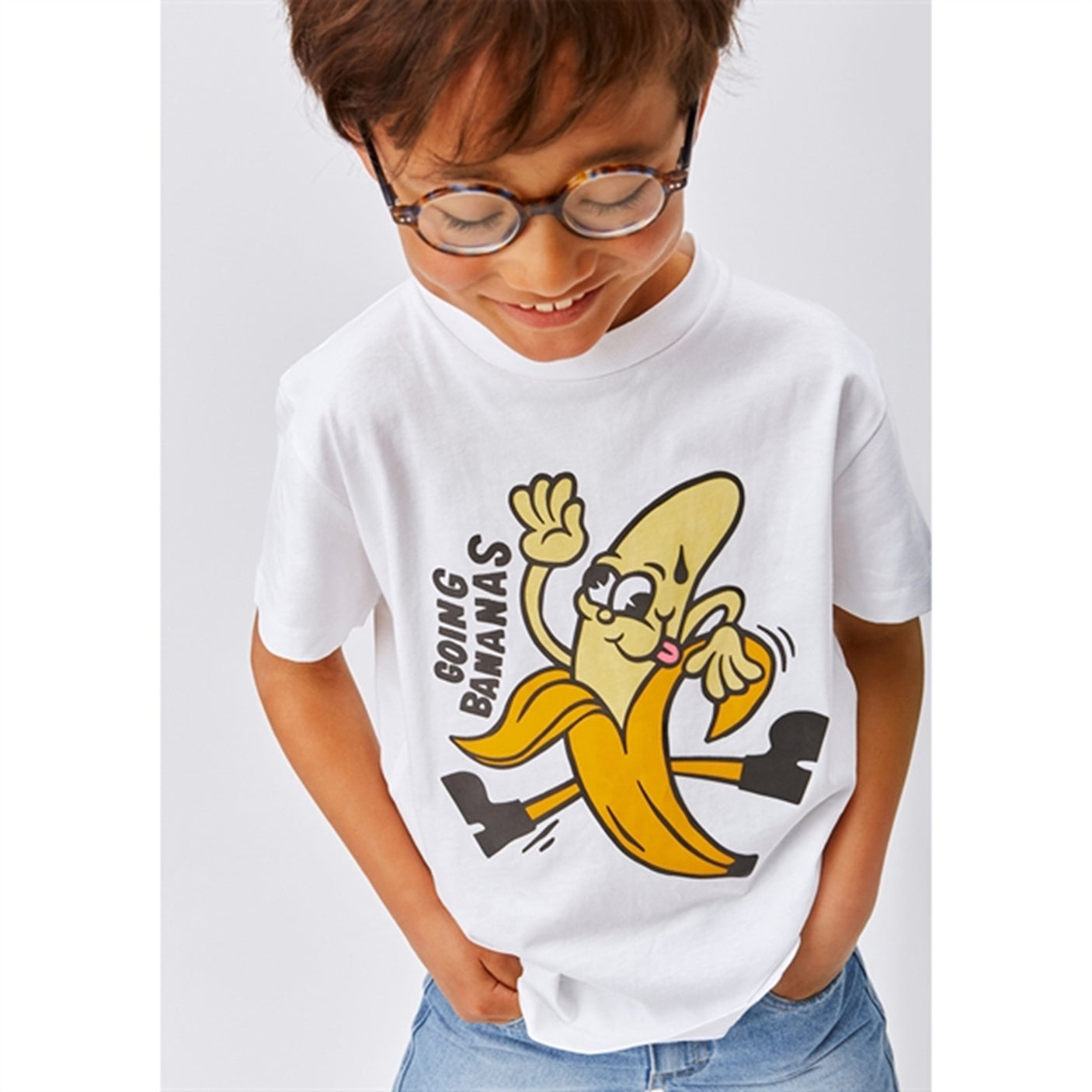 Molo Going Bananas Roxo T-shirt