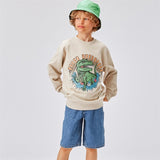 Molo Stone Denim Art Shorts