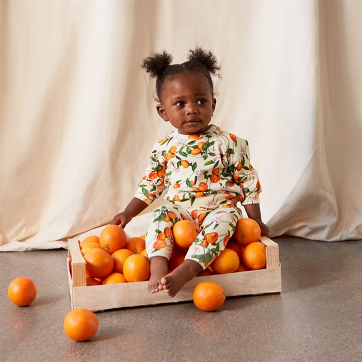 Molo Mini Mandarins Disc Sweatshirt