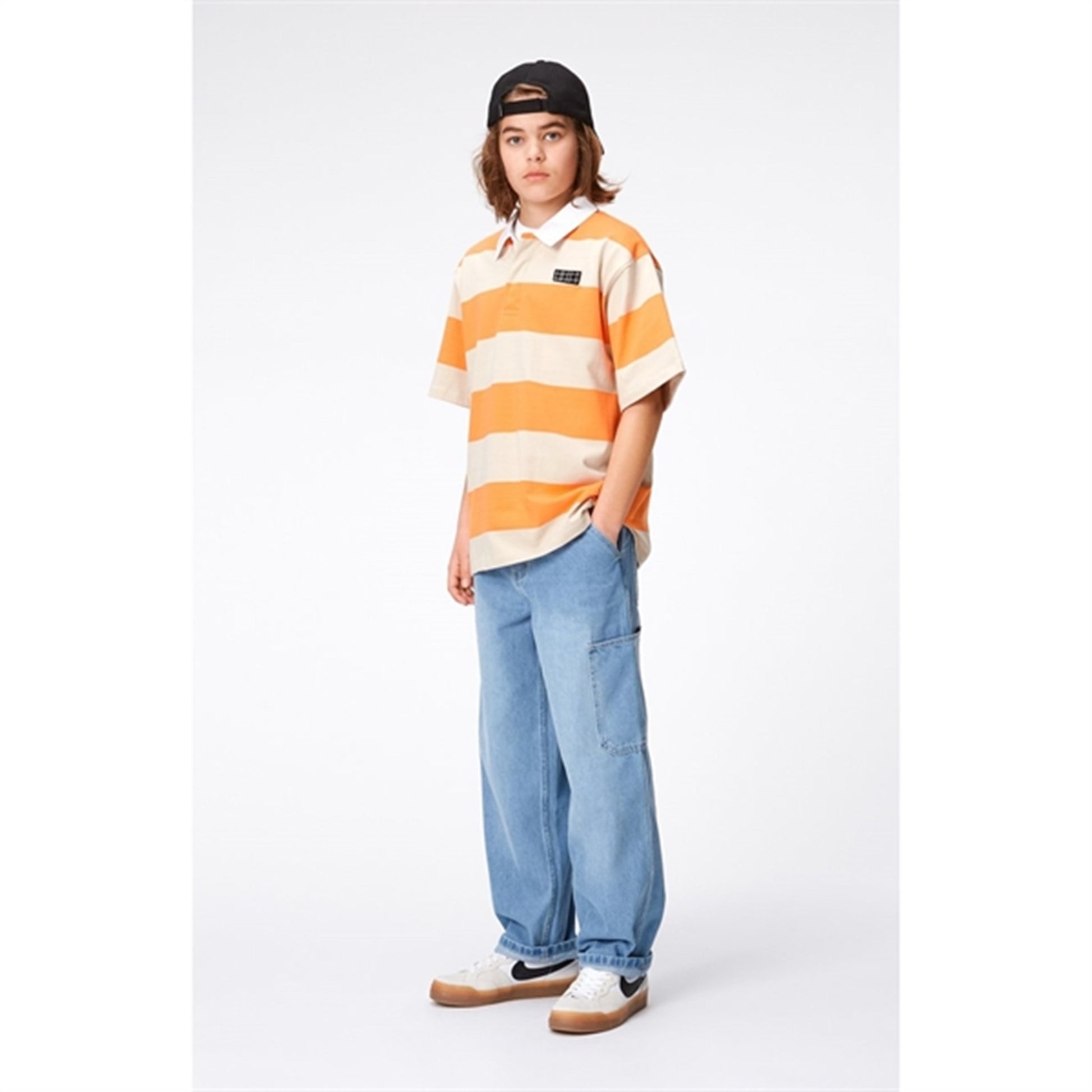 Molo Lightblue Denim Archer Pants