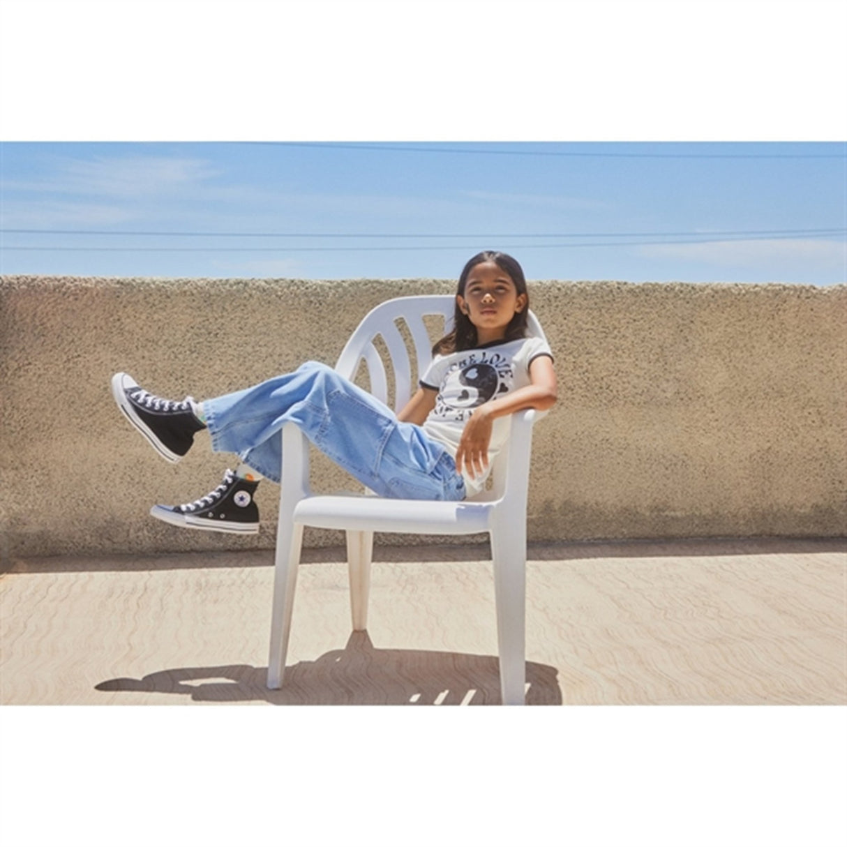 Molo Lightblue Denim Archer Pants