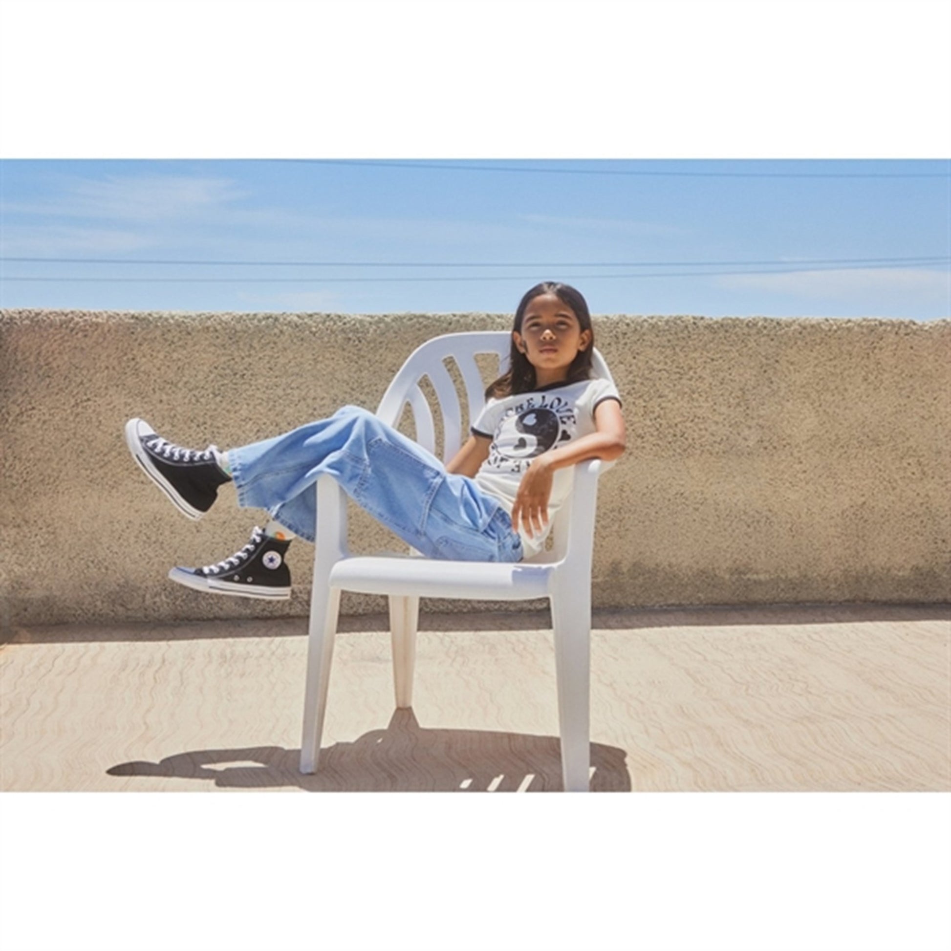 Molo Lightblue Denim Archer Pants