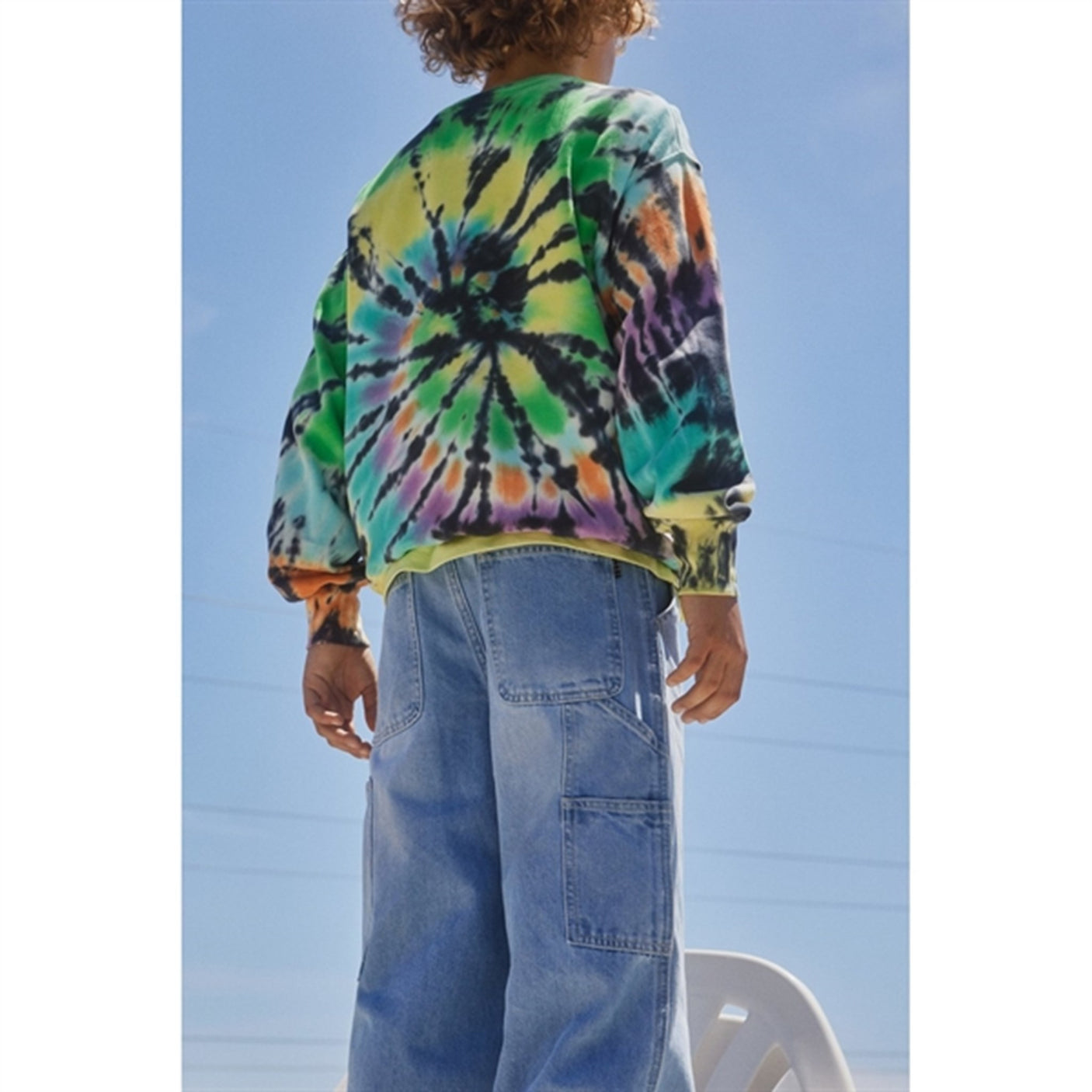 Molo Lightblue Denim Archer Pants