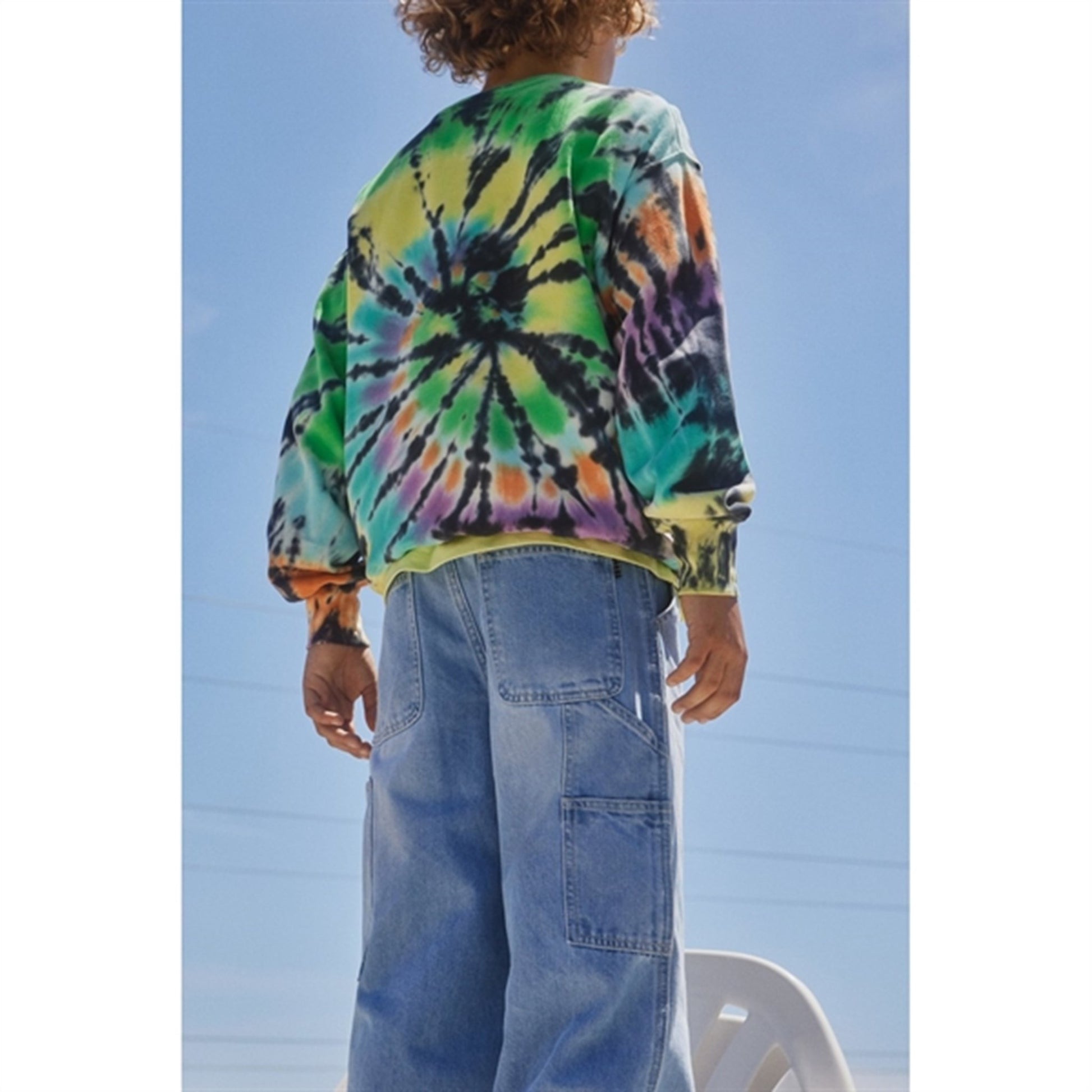 Molo Lightblue Denim Archer Pants