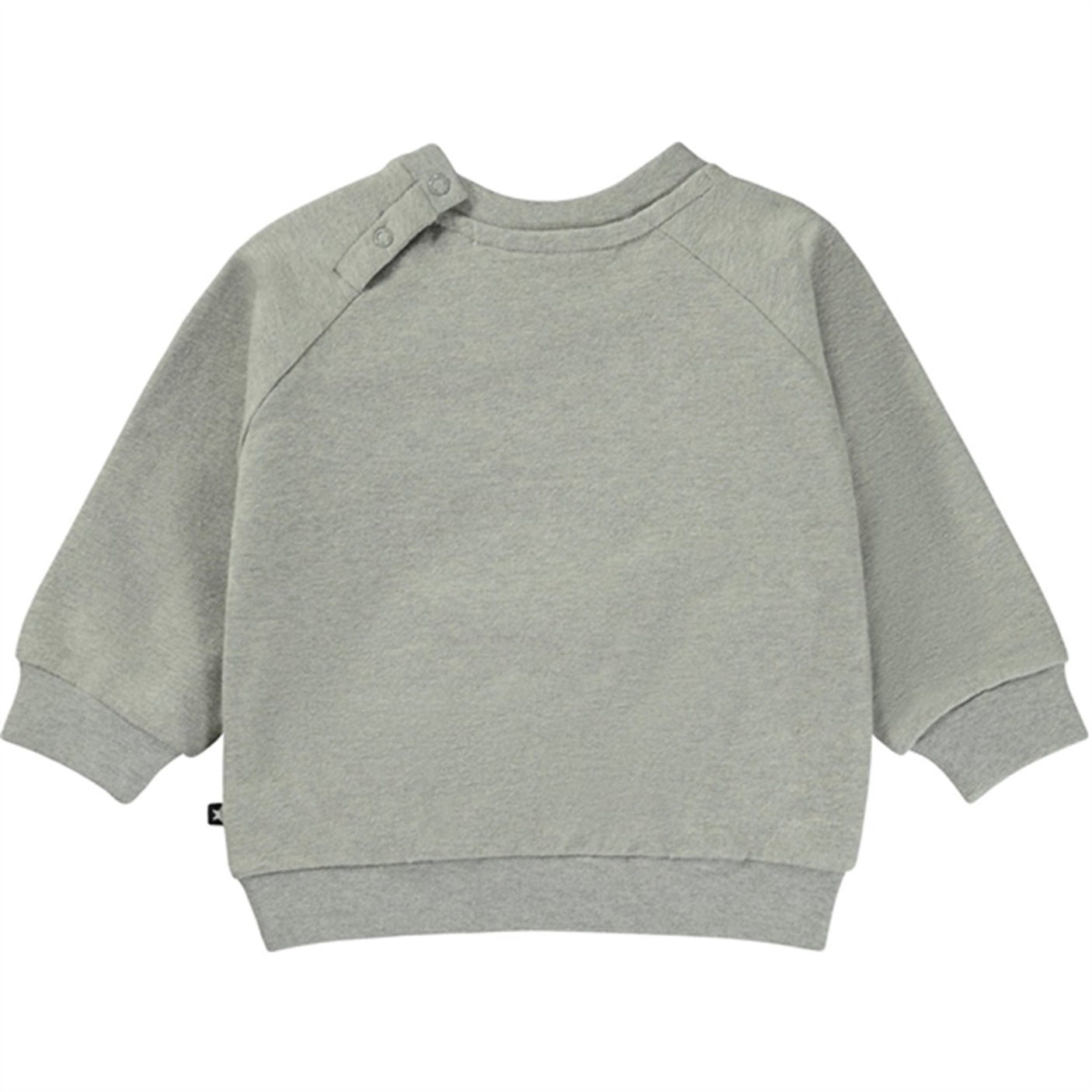 Molo Grey Melange Disc Sweatshirt