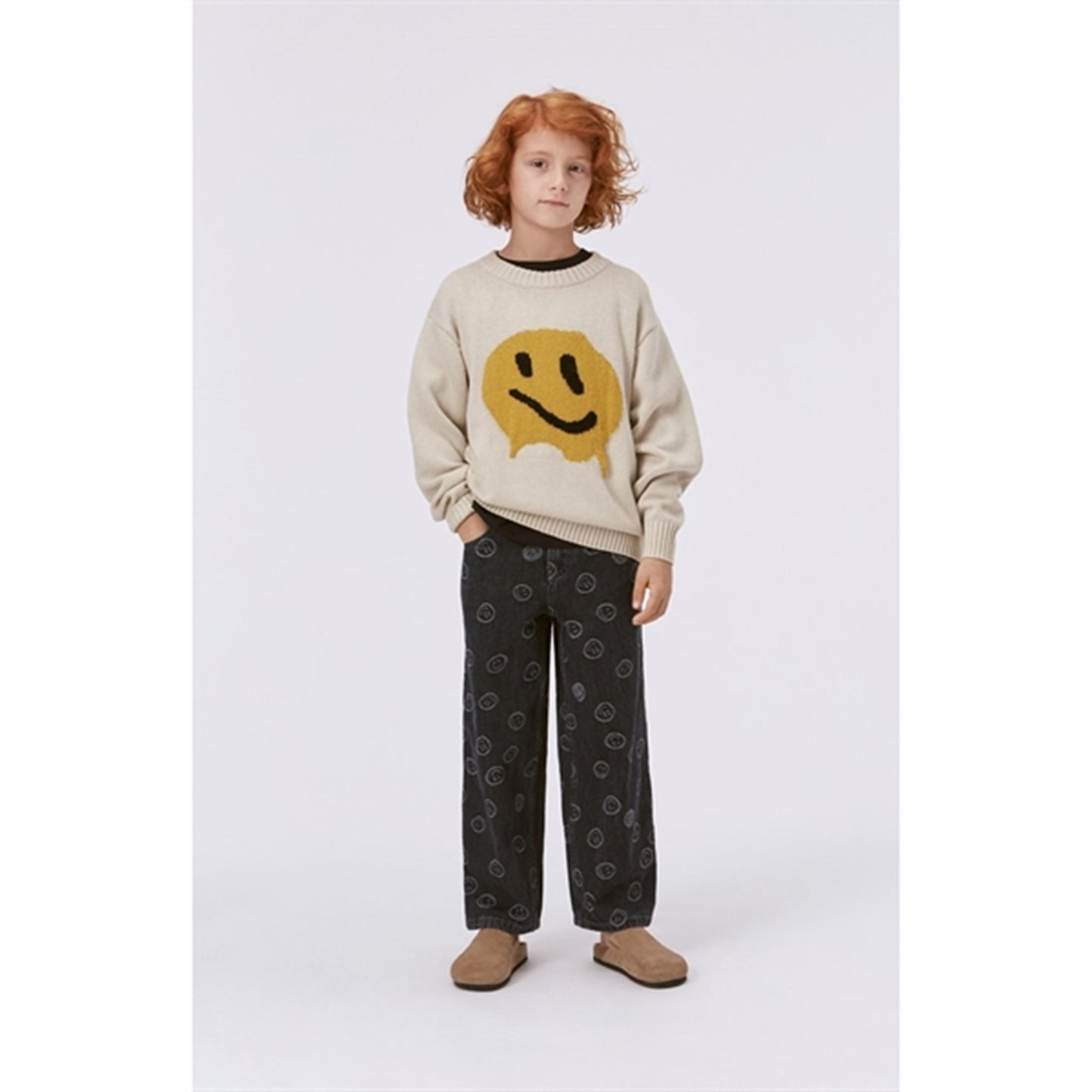 Molo Blurred Smile Bello Sweater