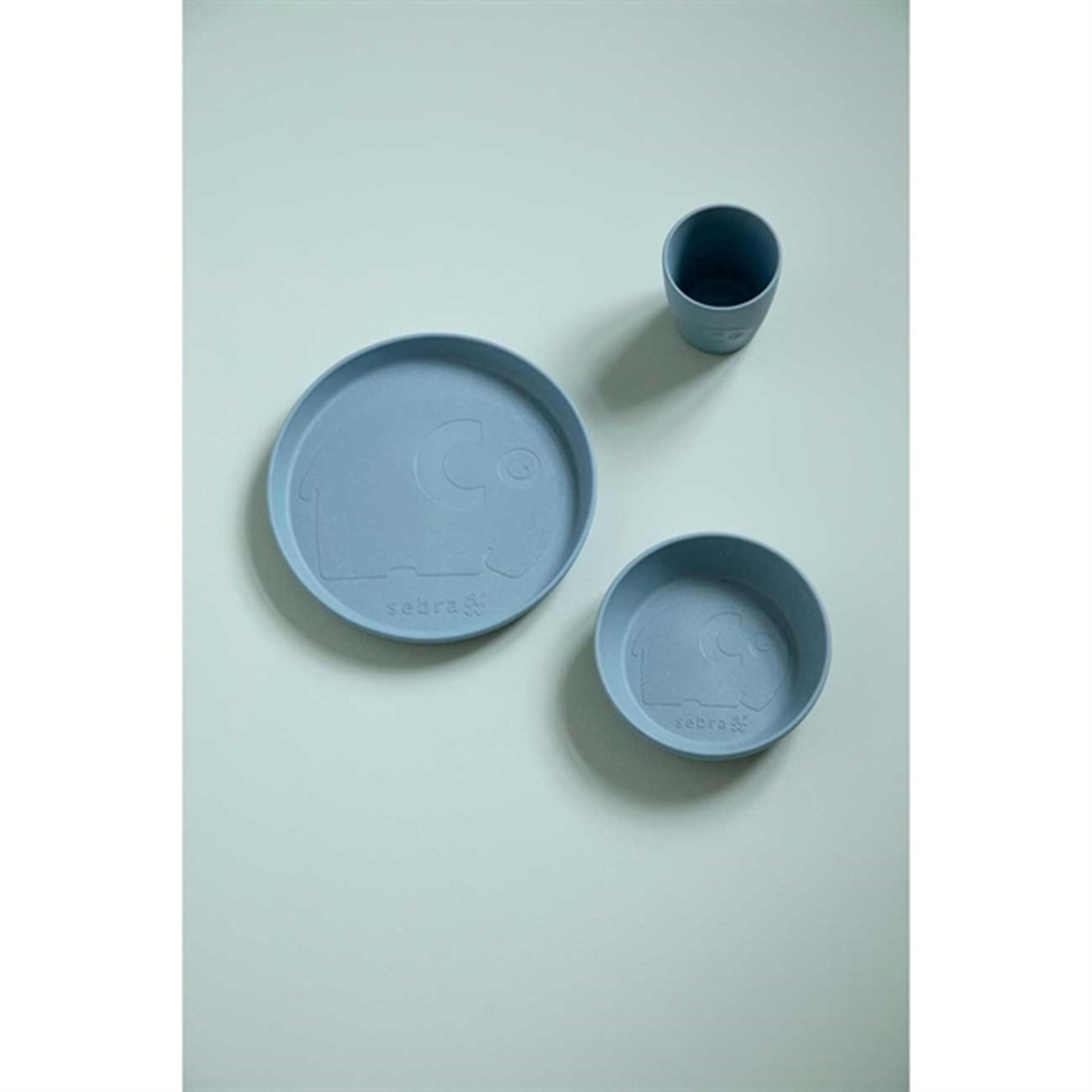 Sebra Mums Dinner Set Powder Blue