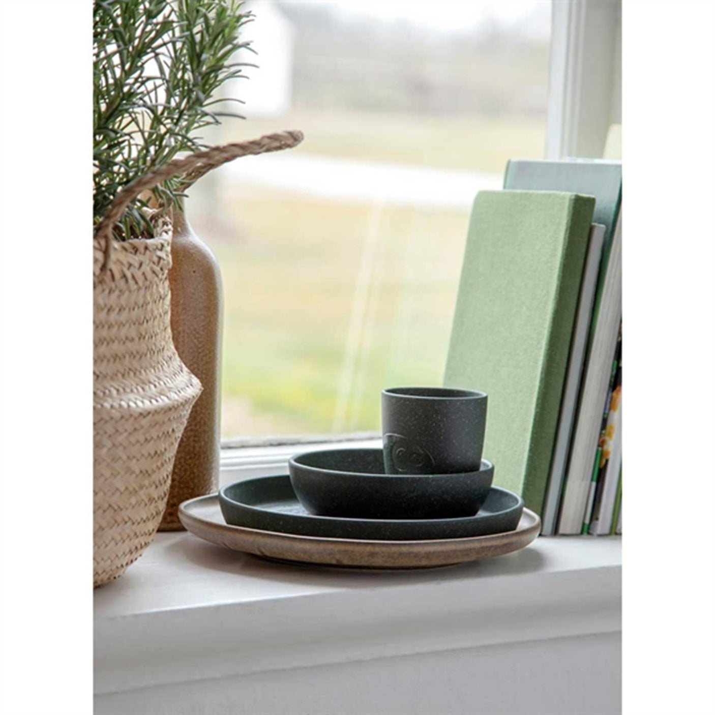 Sebra Mums Plates Bottle Green 2