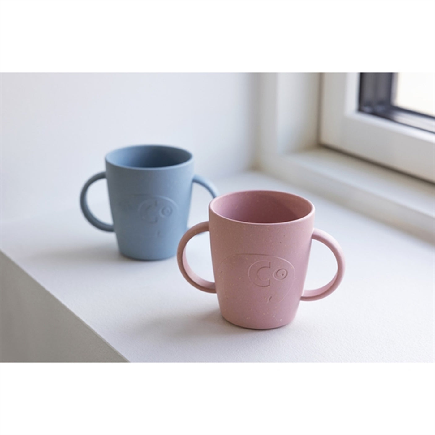 Sebra Mums Cup with Handle Blossom Pink