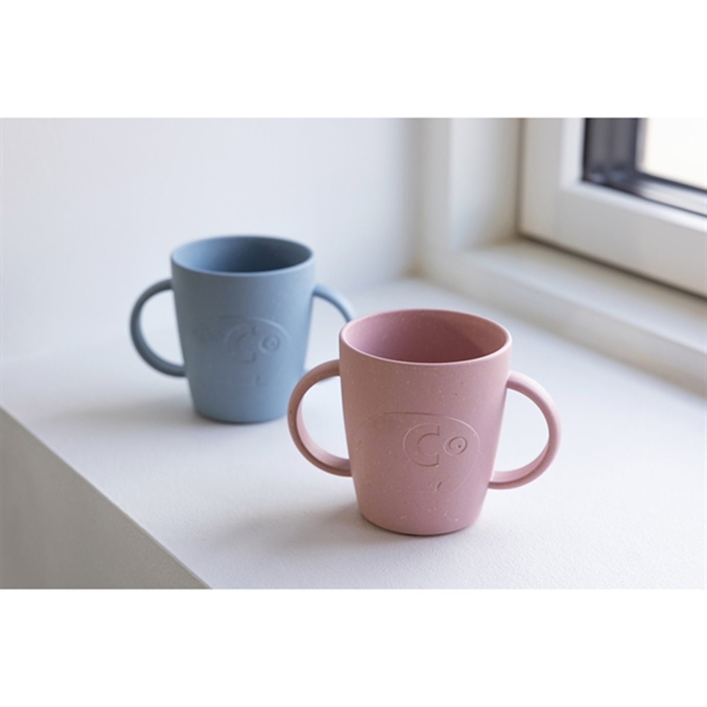 Sebra Mums Cup with Handle Blossom Pink