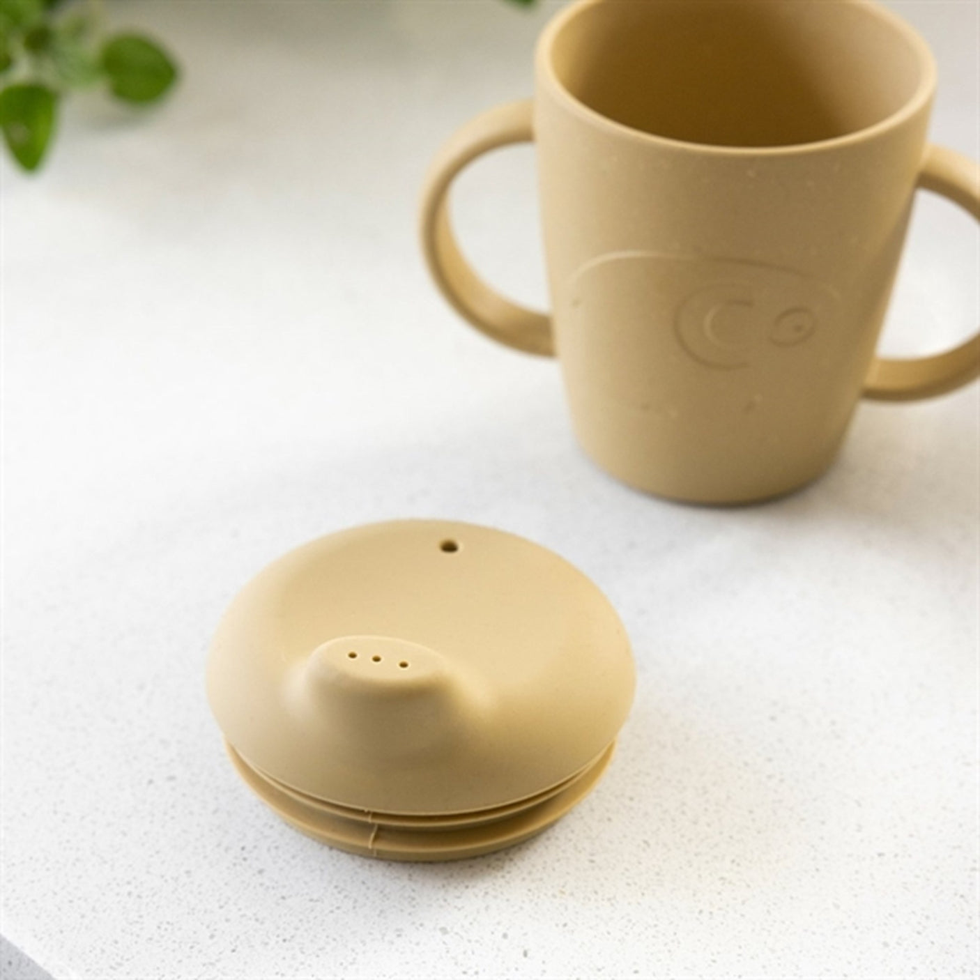 Sebra Silicone Lid Wheat Yellow