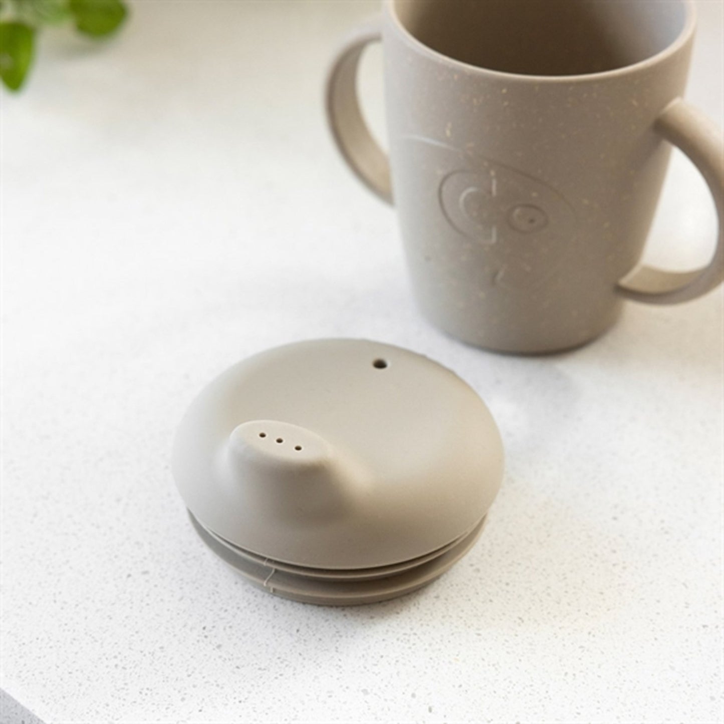 Sebra Silicone Lid Jetty Beige