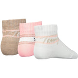 Tommy Hilfiger Baby Newborn Strømper 3-Pak Giftbox Pink Combo