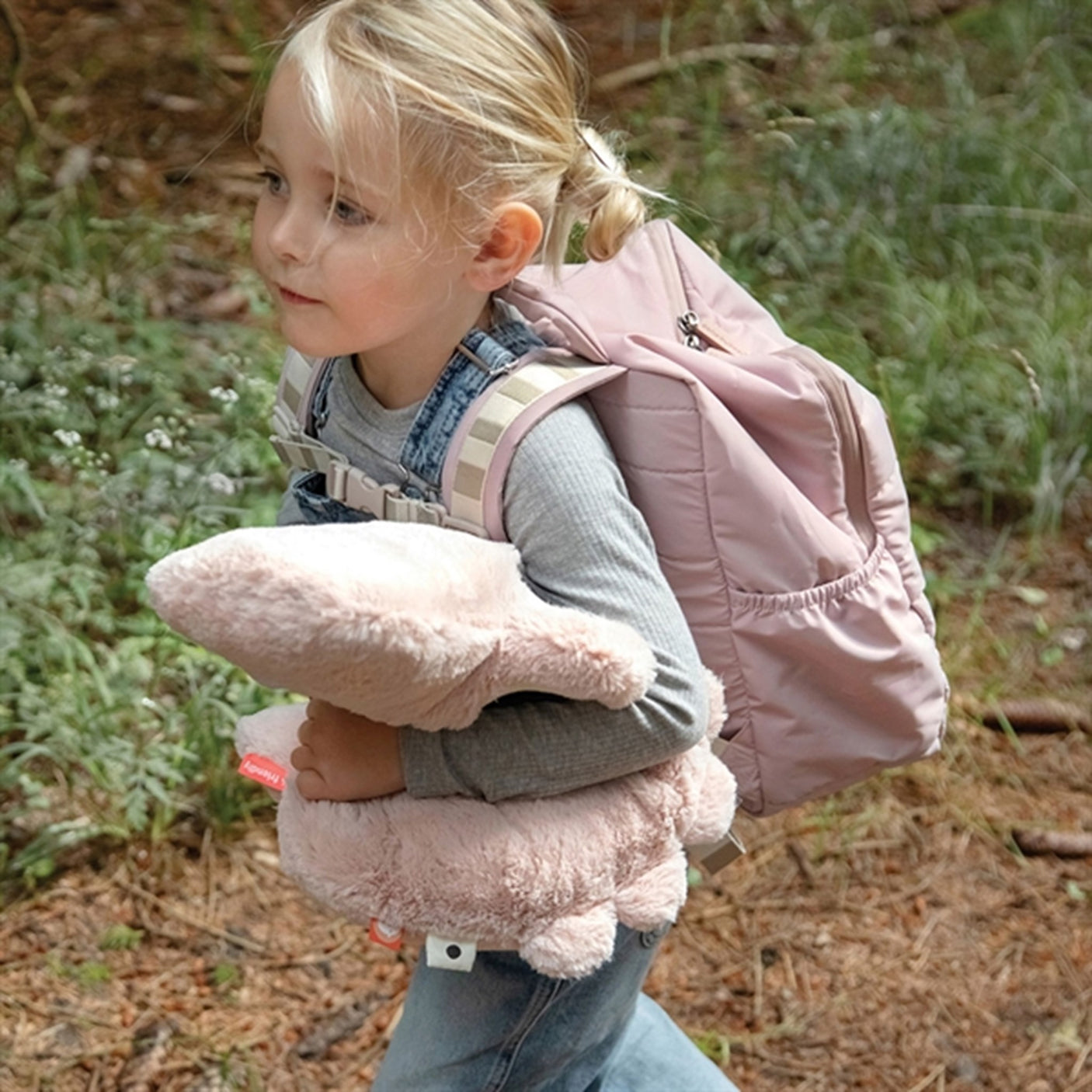 Done by Deer Backpack Croco Powder