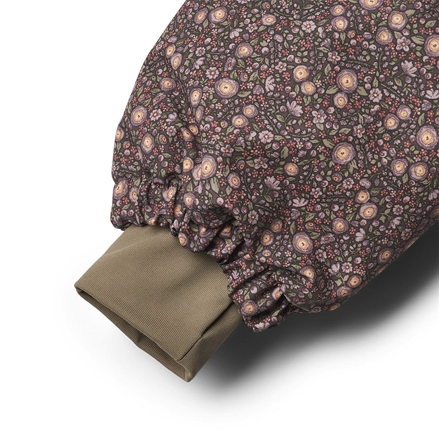 Wheat Snowsuit Miko Tech Eggplant Buttercups