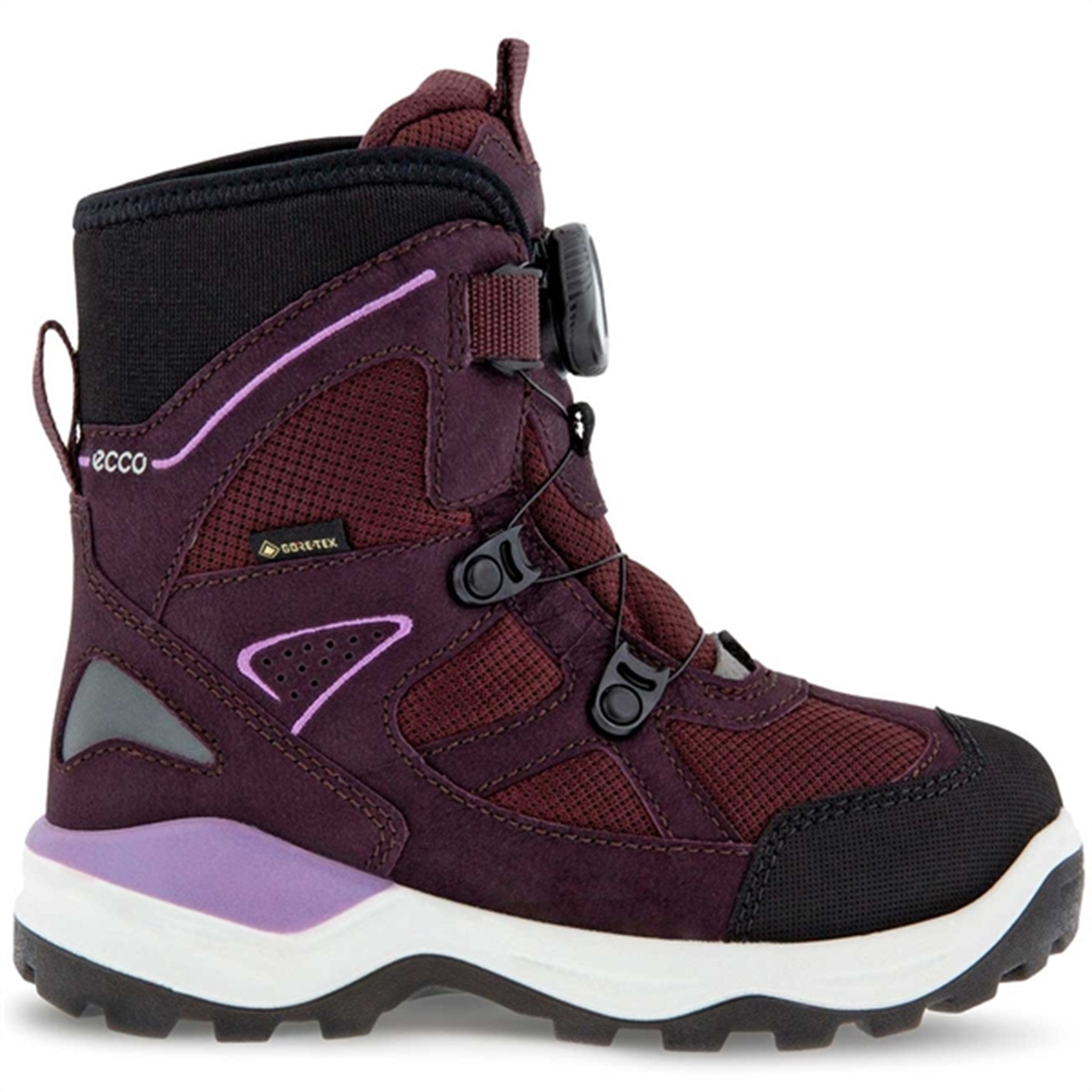 Ecco Snow Mountain Boots Black/Fig 2