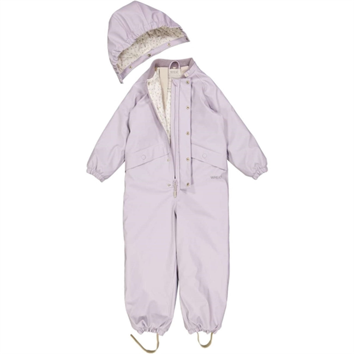 Wheat Rainsuit Aiko Thermo Violet