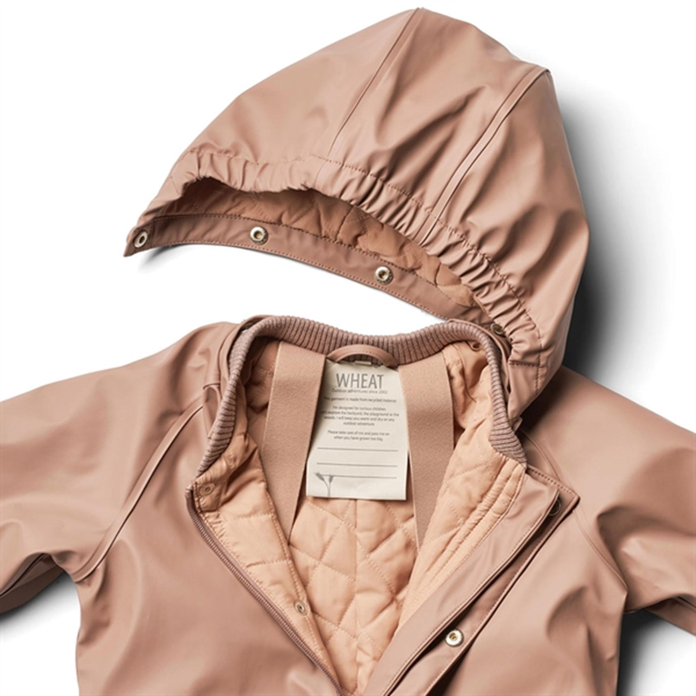 Wheat Rain Suit Aiko Thermo Lavender Rose