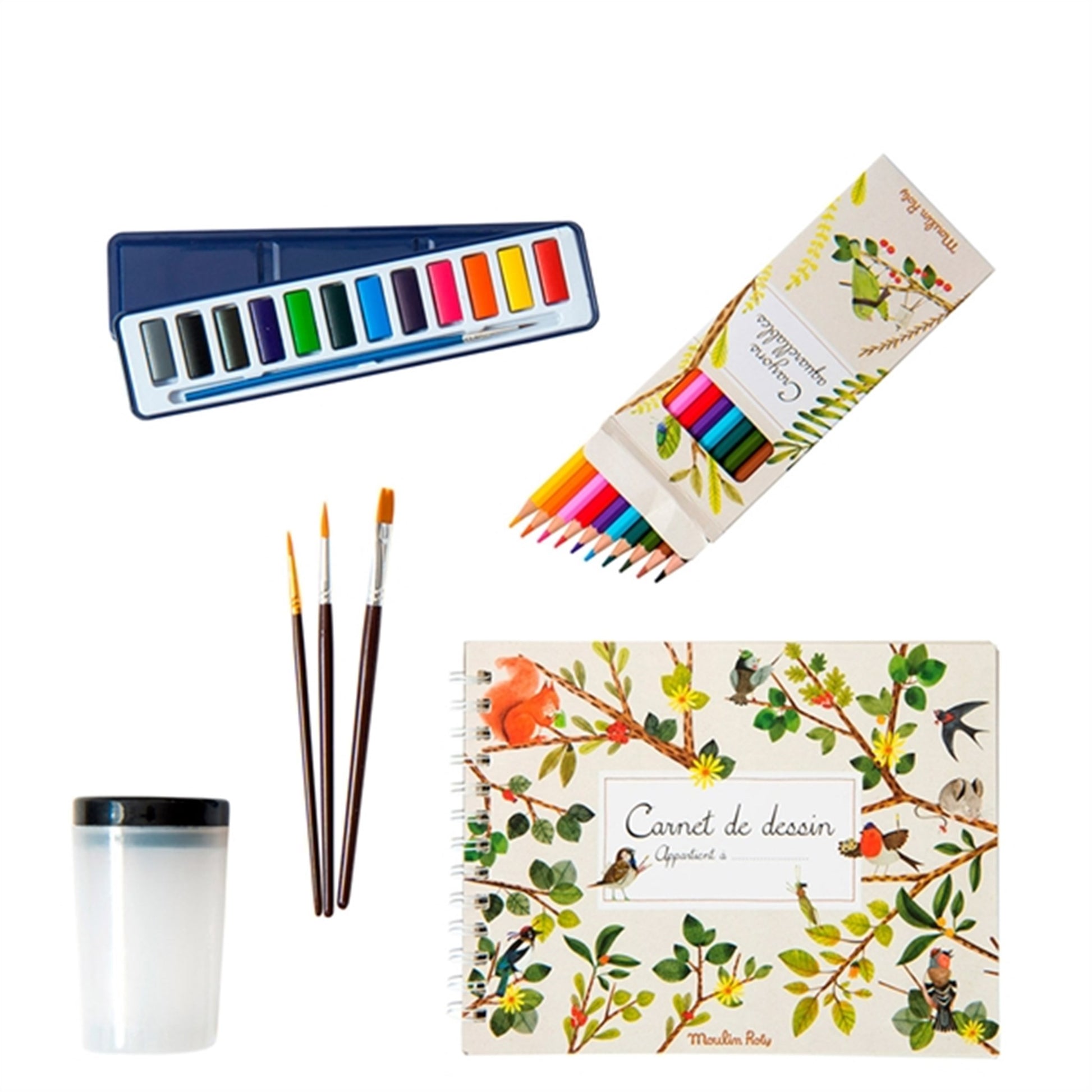 Moulin Roty Watercolour Artist Case
