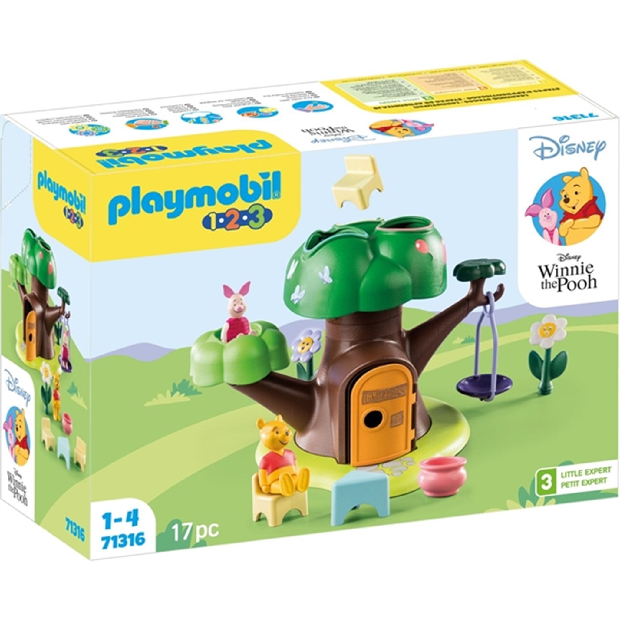 Playmobil® 1.2.3 & Disney - Winnie's & Piglet's Tree House​