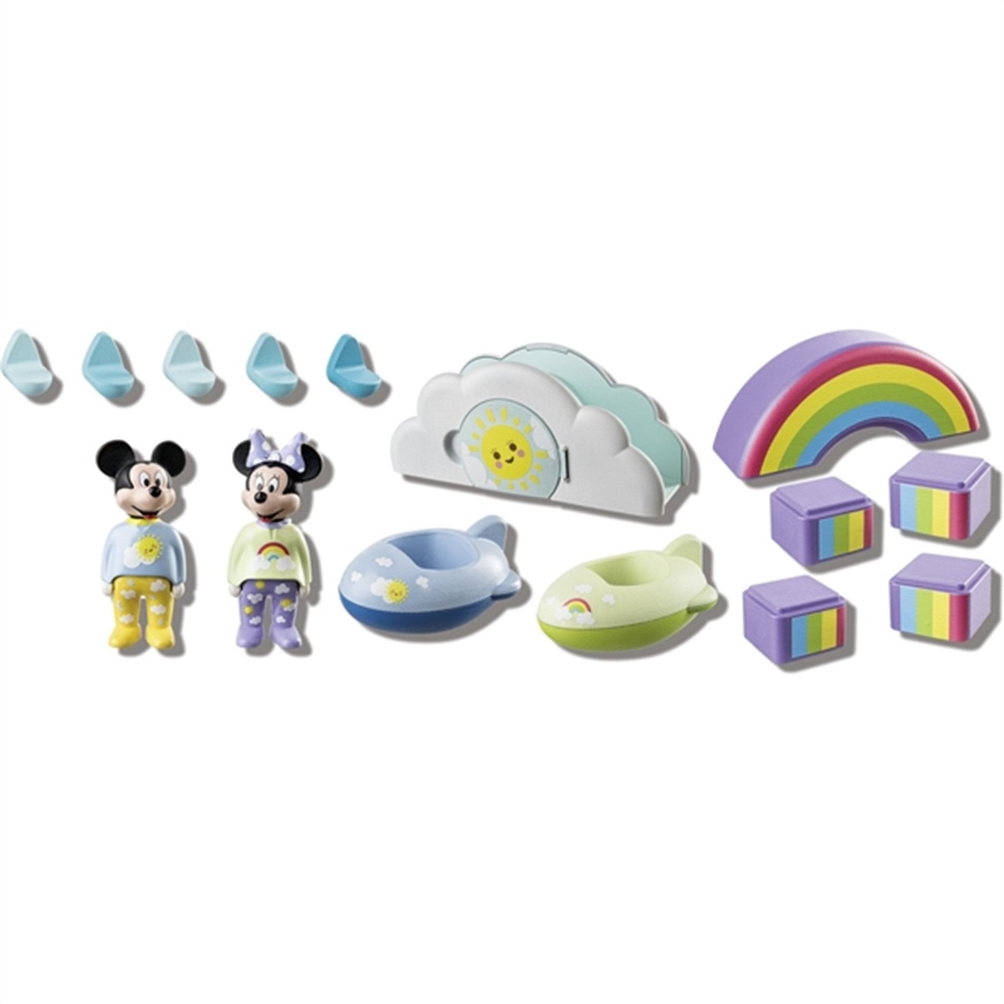 Playmobil® 1.2.3 & Disney - Mickey's & Minnie's Cloud Home 2