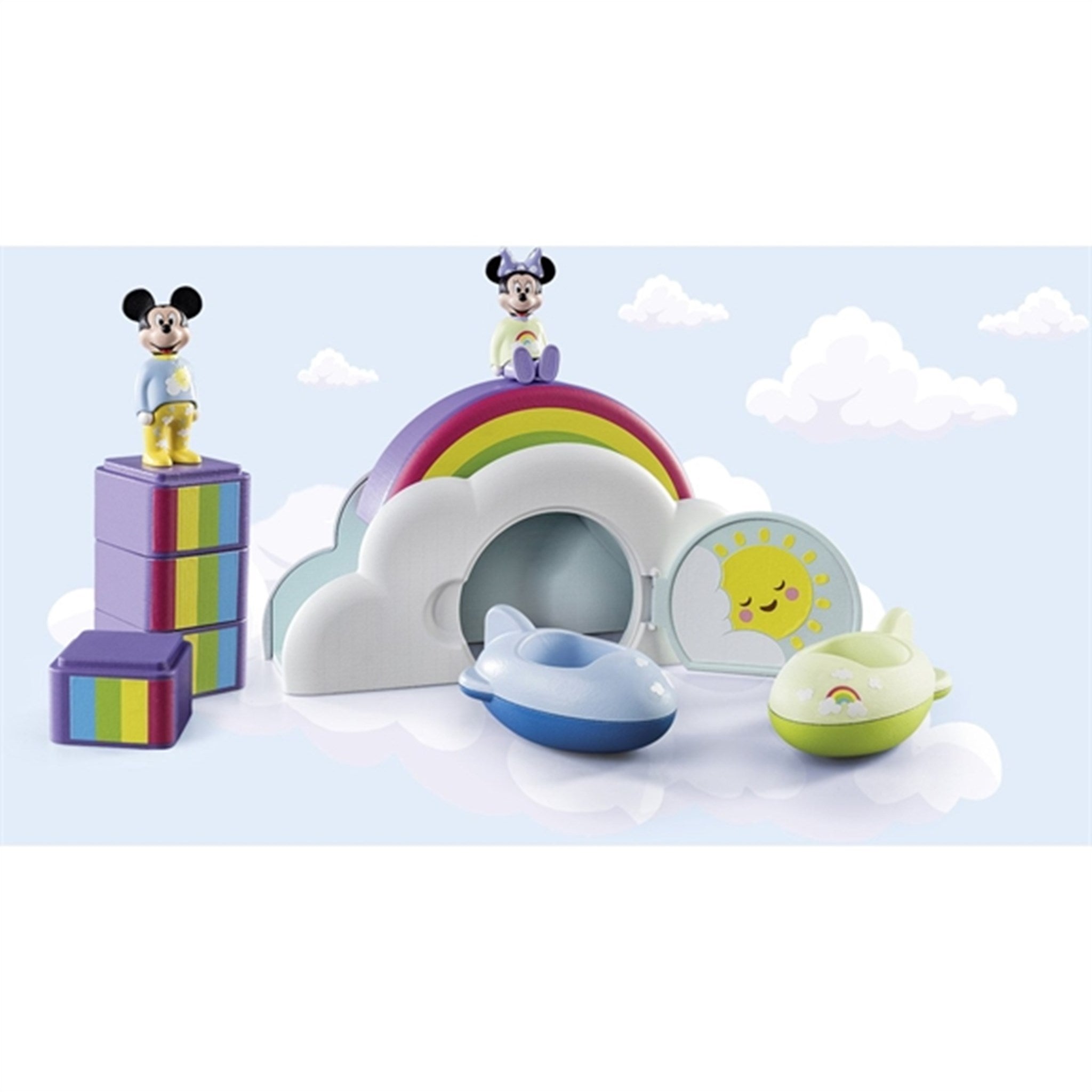 Playmobil® 1.2.3 & Disney - Mickey's & Minnie's Cloud Home 3