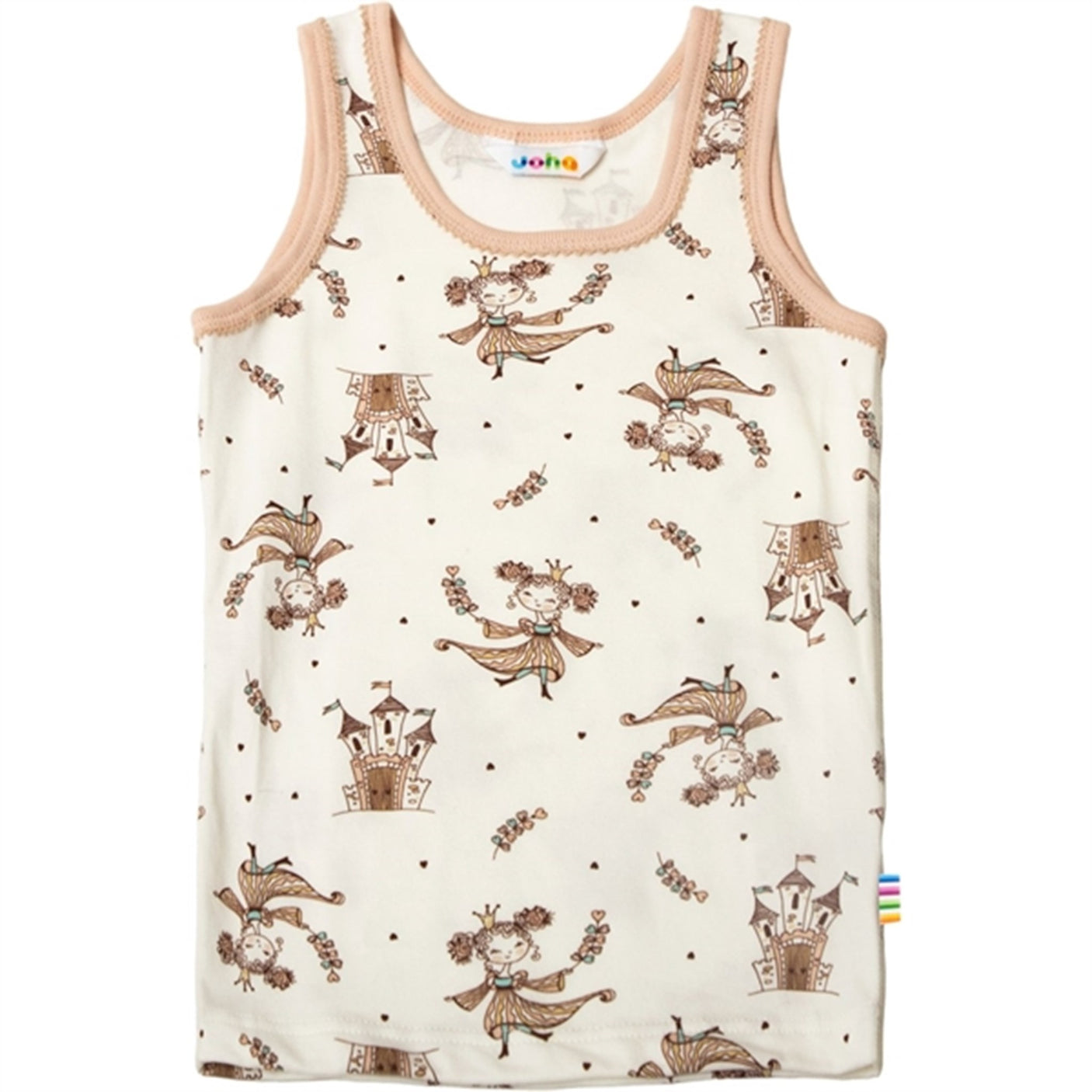 Joha Cotton Off White Undershirt