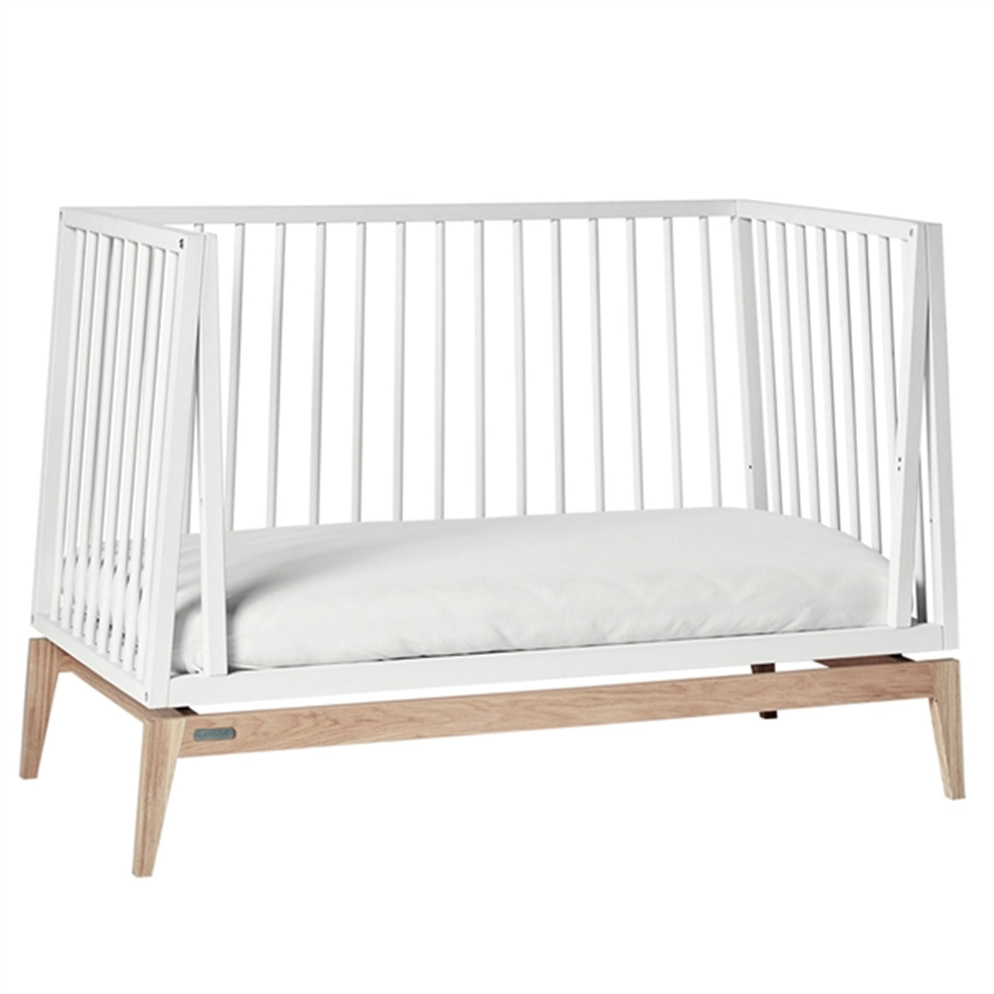 Leander Luna™ Baby Bed White/Oak