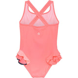 Color Kids Swimsuit Neon Coral
