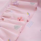 Color Kids Swimsuit AOP Cherry Blossom