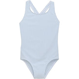 Color Kids Swimsuit Cerulean
