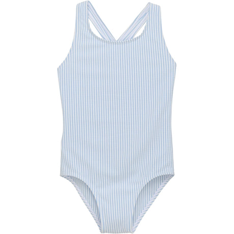 Color Kids Swimsuit Cerulean