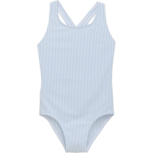 Color Kids Swimsuit Cerulean