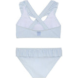 Color Kids Bikini Seersucker Cerulean