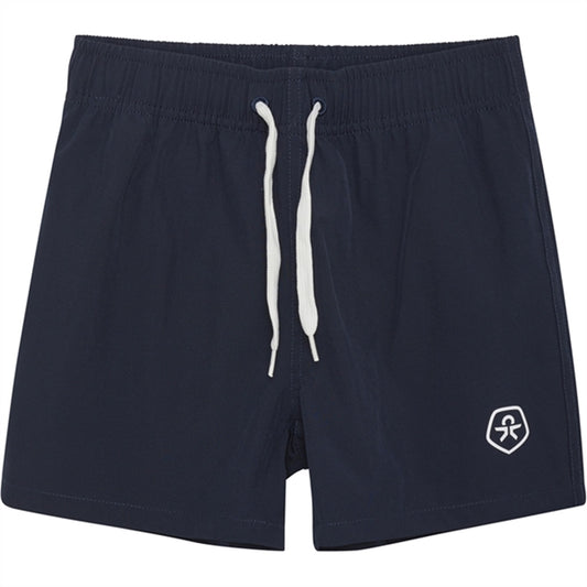 Color Kids Swim Shorts Solid Dress Blues