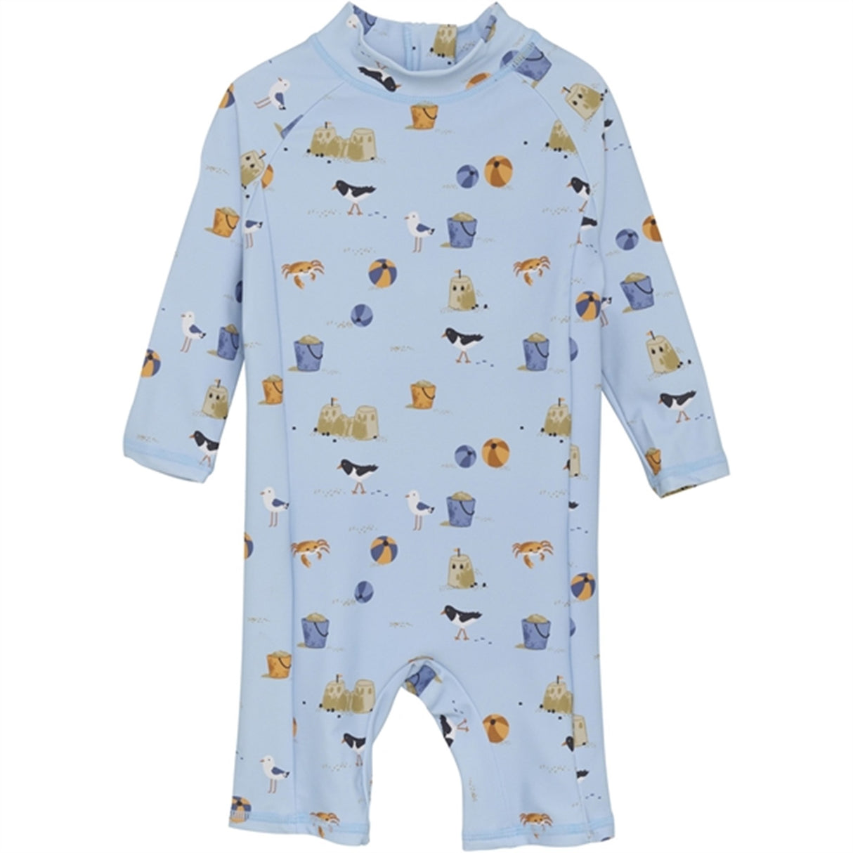 Color Kids Swimsuit AOP Cerulean