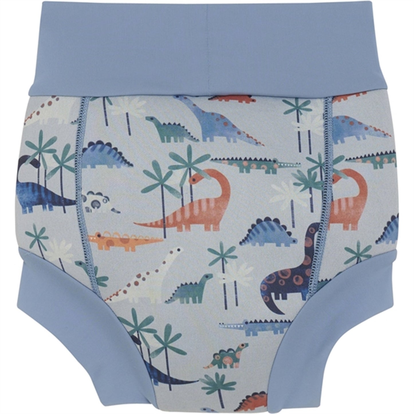 Color Kids Swim Trunks AOP Coronet Blue