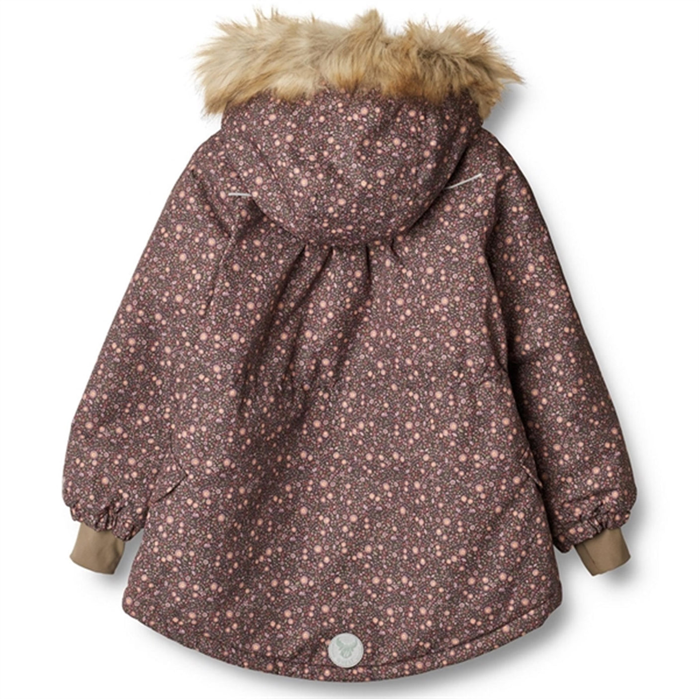 Wheat Jacket Mathilde Tech Eggplant Buttercups