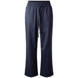 HOUNd Pinstripe Pants Navy