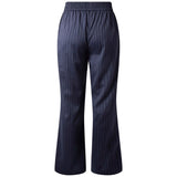 HOUNd Pinstripe Pants Navy