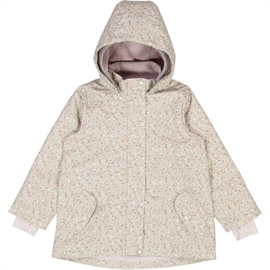 Wheat Jacket w. Fleece Gry Tech Highrise Flowers