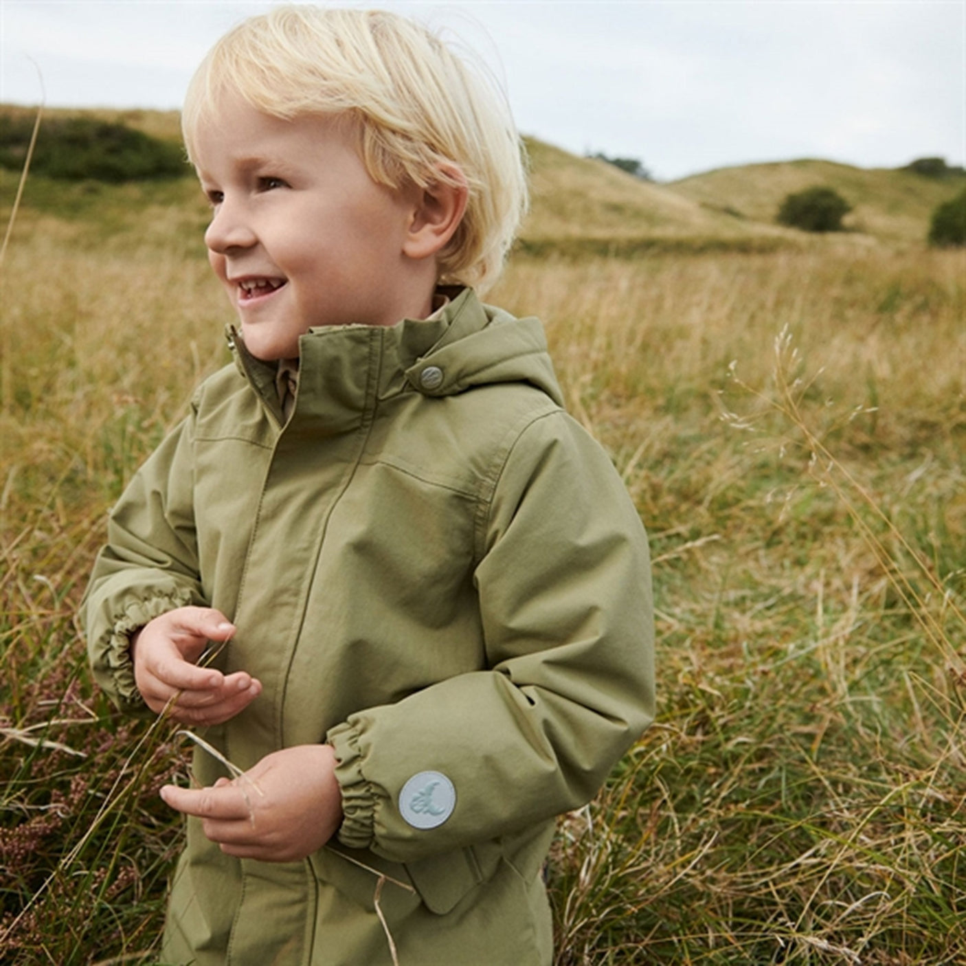 Wheat Jacket w. Fleece Karl Tech Heather Green