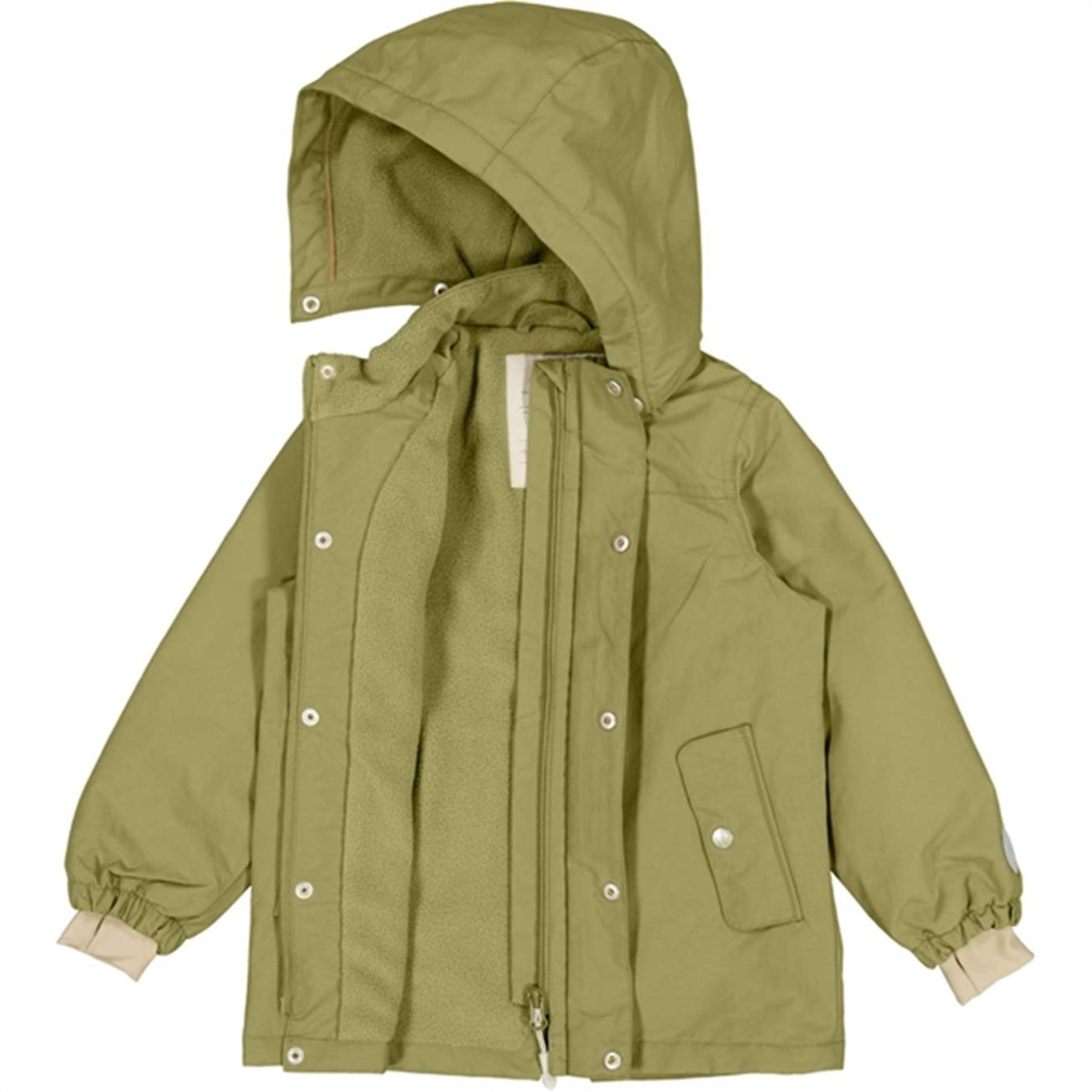 Wheat Jacket w. Fleece Karl Tech Heather Green