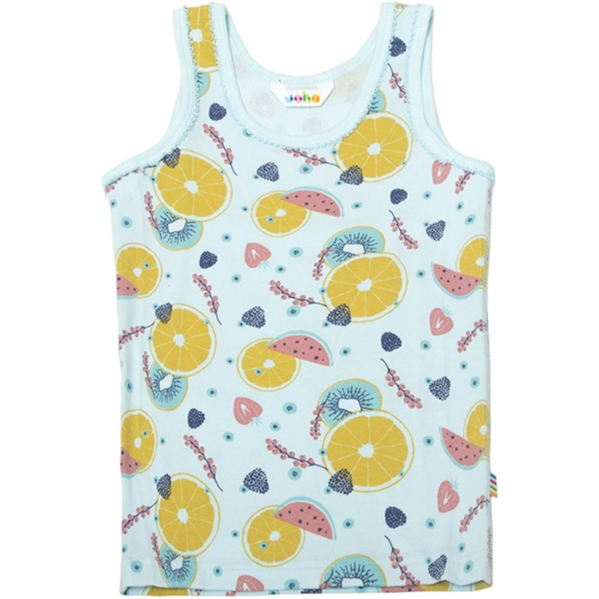 Joha Cotton Blue Undershirt