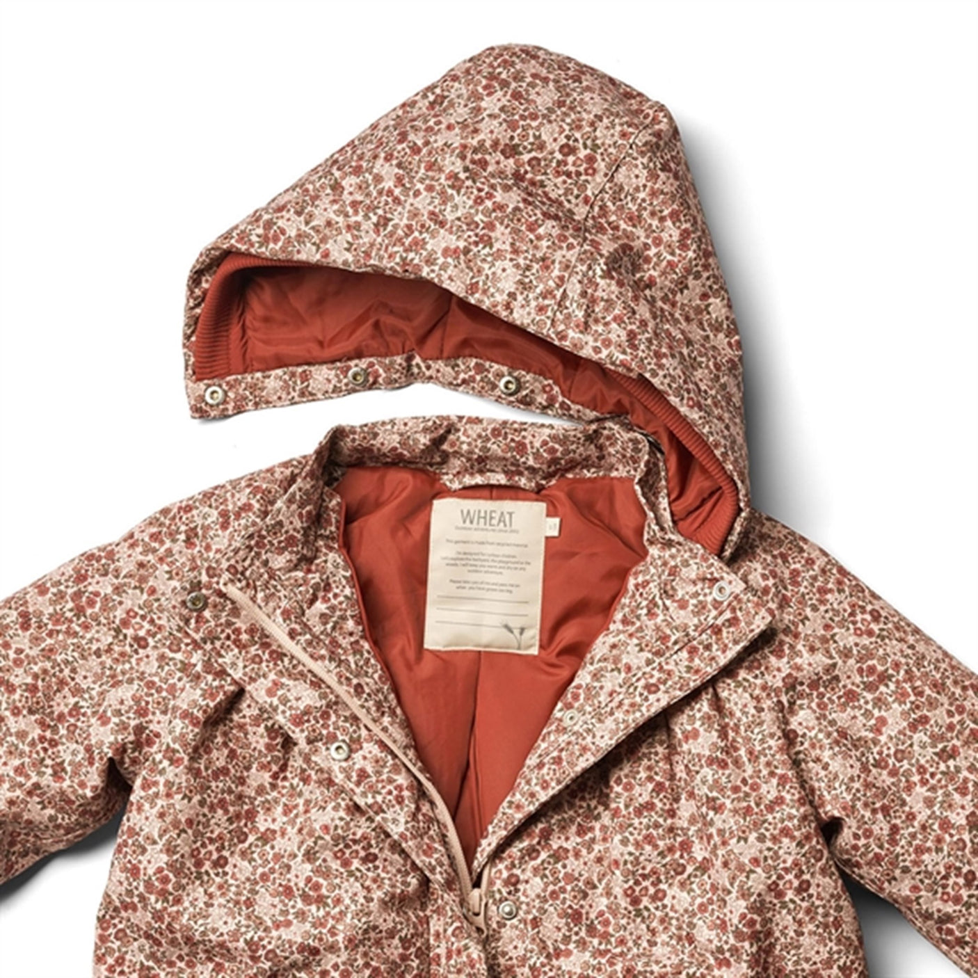 Wheat Jacket Mimmi Tech Rose Dust Flowers