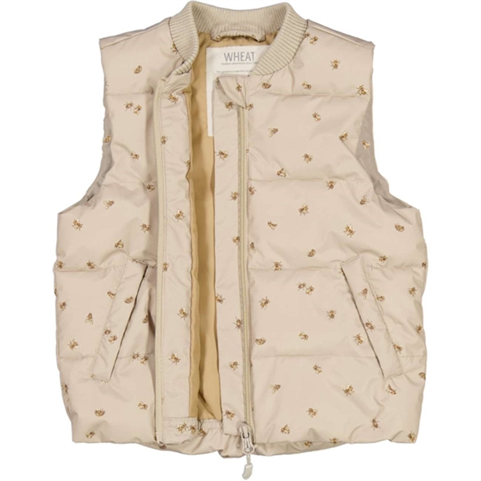 Wheat Vest Andre Summer Puffer Gravel Bumblebee