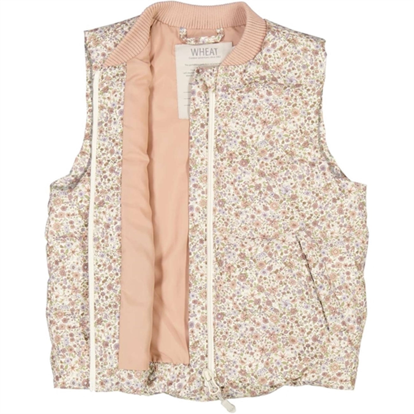 Wheat Vest Andre Summer Puffer Summer Flowers