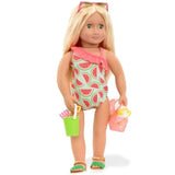 Our Generation Dollwear - Swim Suit w. Watermelon 2