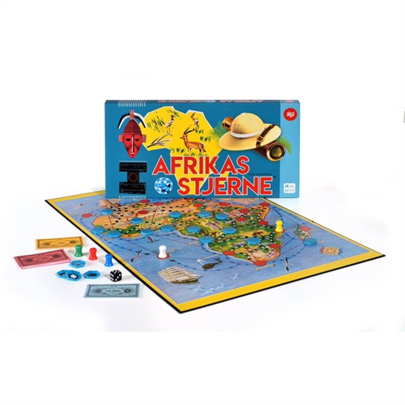 Alga Afrikas Stjerne Board Game